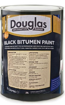 Douglas Black Bitumen Paint 5L