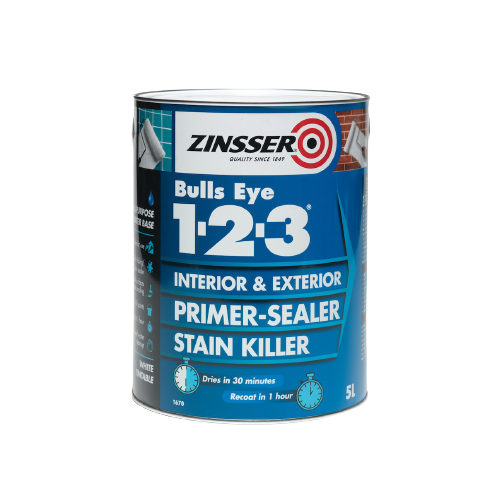 Zinsser Bullseye 1-2-3 Primer Sealer 5lt