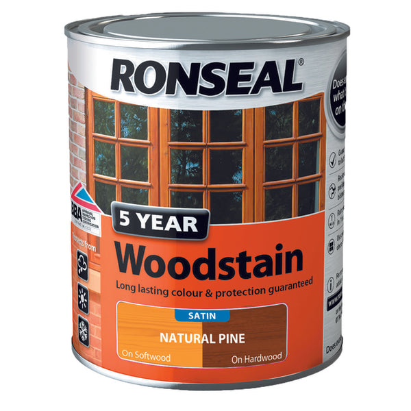 10 Year Woodstain 750ml Natural Pine