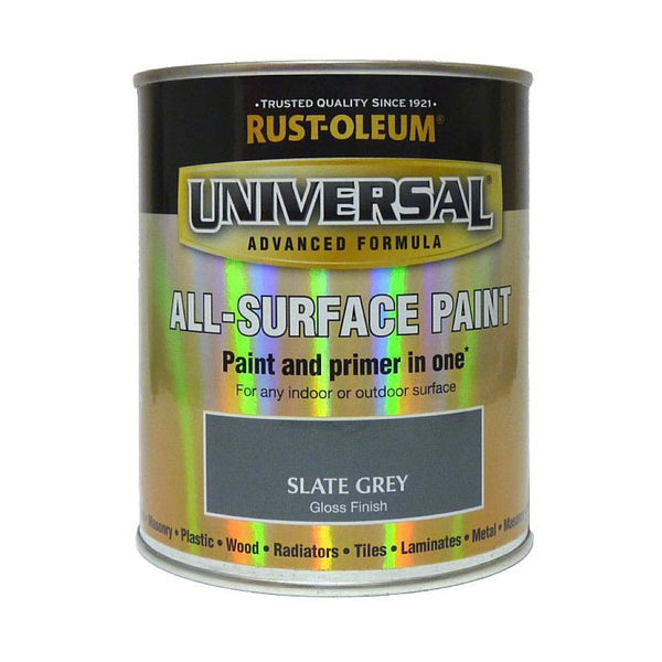 Rust-Oleum All Surface Paint Slate Grey 750ml