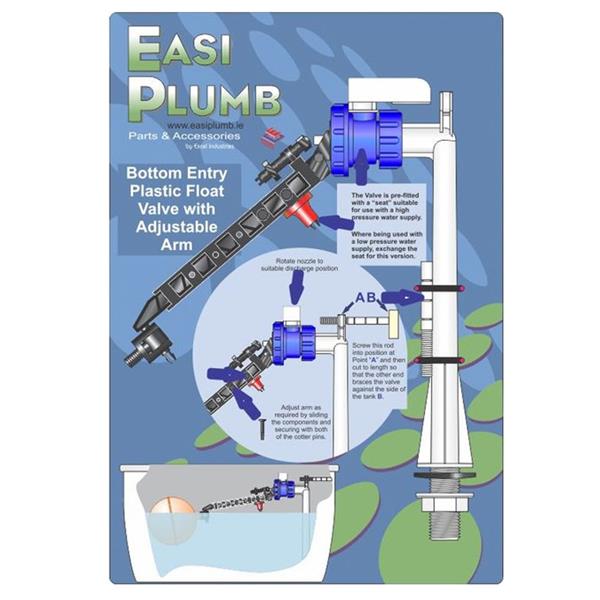 Bottom Entry Adjustable Float Valve Co. Meath Tim Lodge Homevalue Athboy