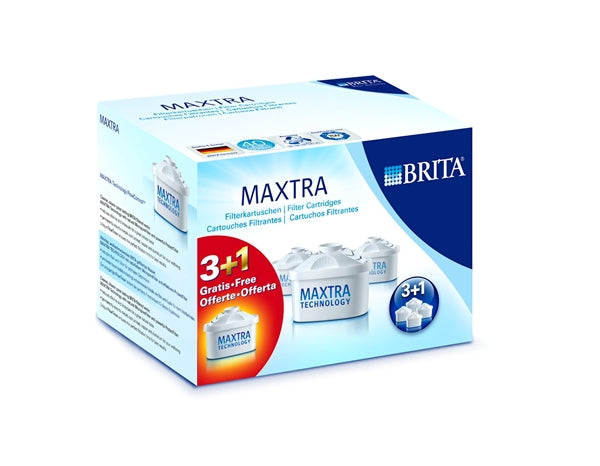 Brita Maxtra Plus Filter Cartridge 3 + 1 FREE