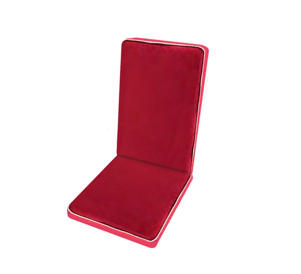 High Back Seat Cushion Red