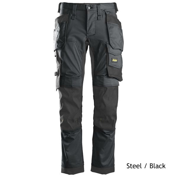 Snickers 6241 Navy/Black Slim Leg Trousers