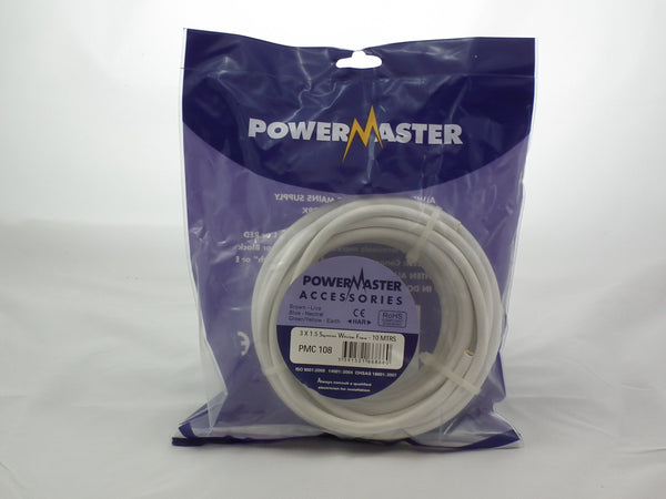 Powermaster 3X1.5 White Flex 10m