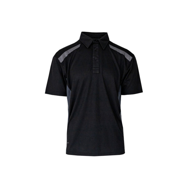 Xpert Pro Stretch Polo Shirt Black
