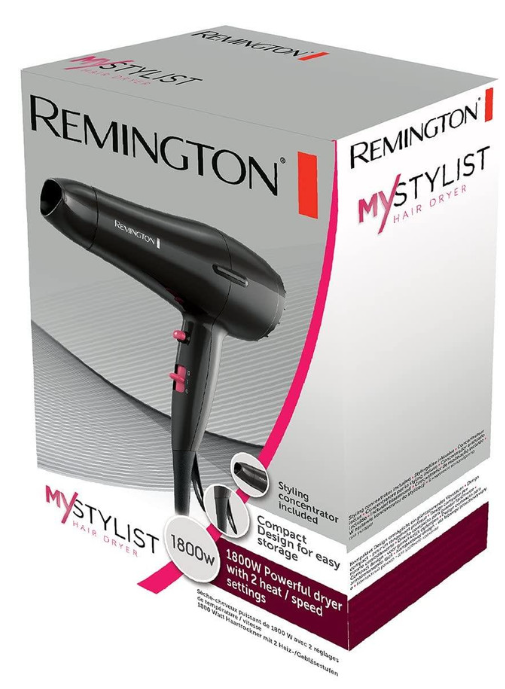 Remington MyStylist 1800W Hair Dryer