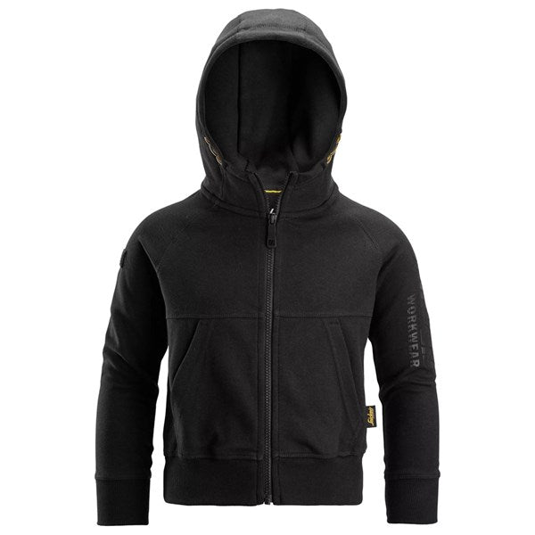 Snickers 7512 Junior Full Zip Hoodie Black