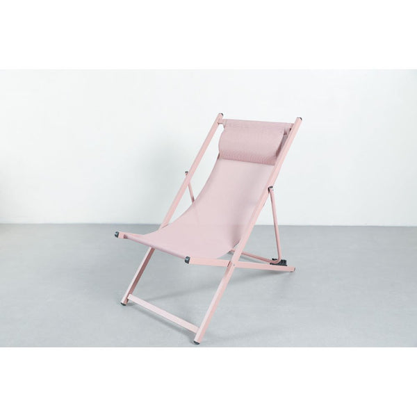 Beach Deck Chair Pink