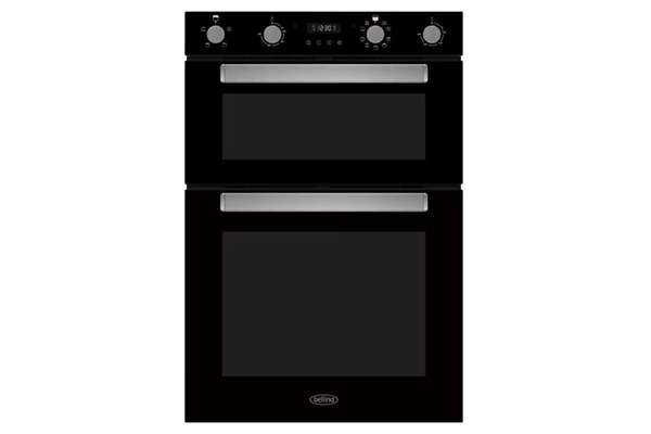 Belling Integrated Double Oven BI904MFBK