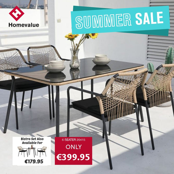 Capri 6 Seater Patio Set