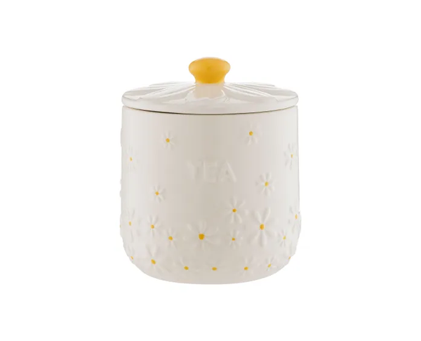 Daisy Tea Storage Jar