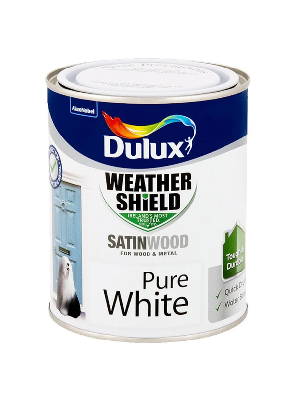 Dulux Exterior Satinwood Paint White
