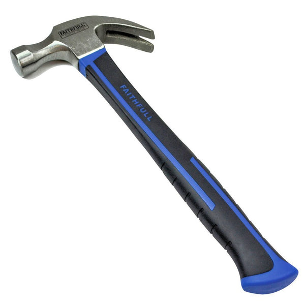 F/Full Claw Hammer with Fibreglass Shaft 20oz