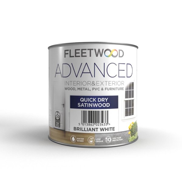 Fleetwood Advanced Satinwood 500ml