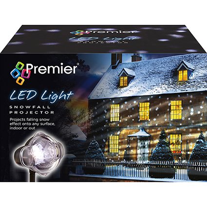 18cm LED Snowfall Projector