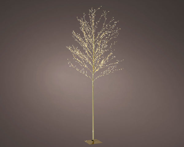 1.8m Micro LED Outdoor Tree Gold