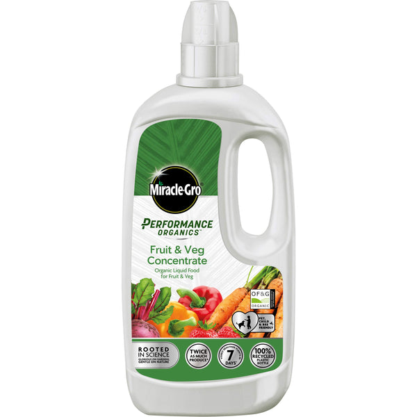 Miracle Gro Organics Fruit and Veg Liquid 1lt