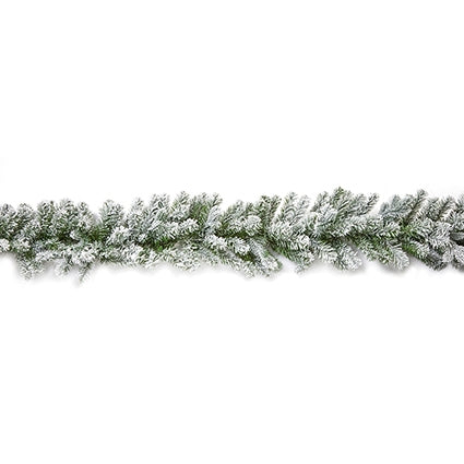 Snowy Sheffield Garland 2.7m