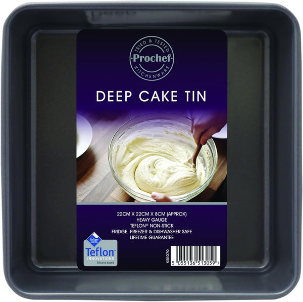 Heavy Gauge Cake Tin by Prochef