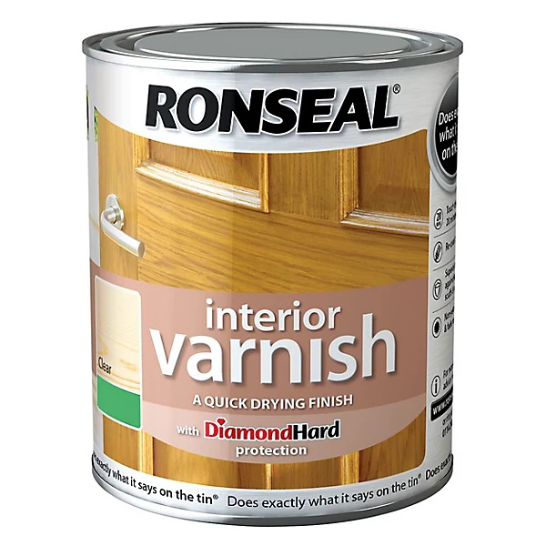 Ronseal Interior Varnish Matt Clear
