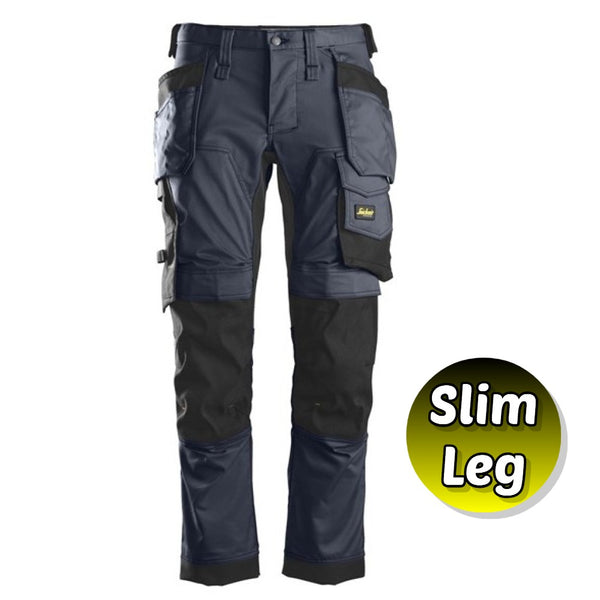 Snickers 6241 Navy Slim Leg Trousers & Hoodie Deal