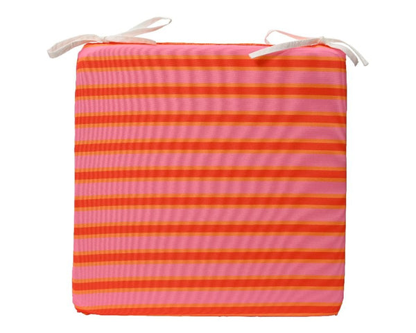 Stripe Garden Seat Pad