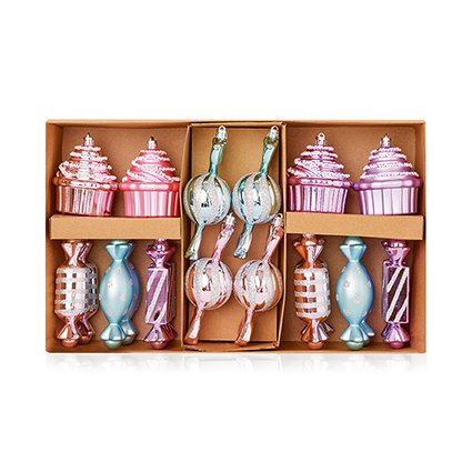 20 Pack Sugarplum Candy Baubles