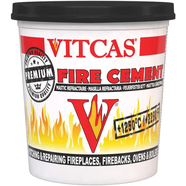 Vitcas Fire Cement Black 1kg