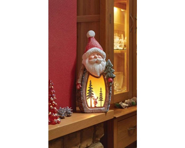 Woodsman Santa Glow B/O 45cm