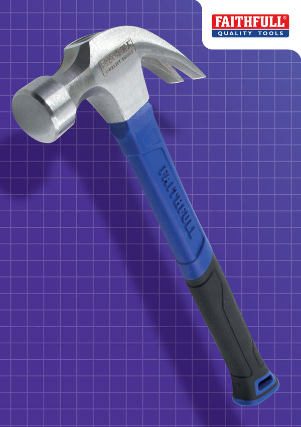 Faithfull 567G (20oz) Fibreglass Claw Hammer