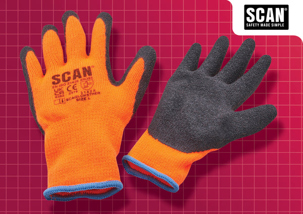 Scan Dipped Thermal Latex Gloves