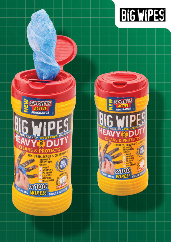 Big Wipes Heavy Duty Trade Wipes Twin Pack