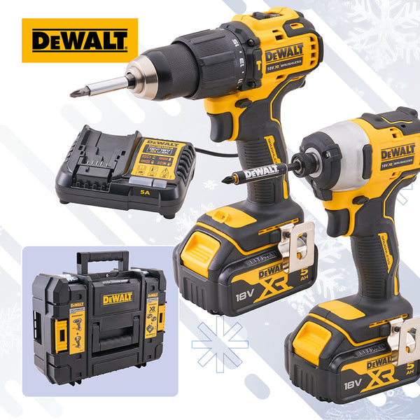Dewalt 18V Combi Drill & Impact Driver