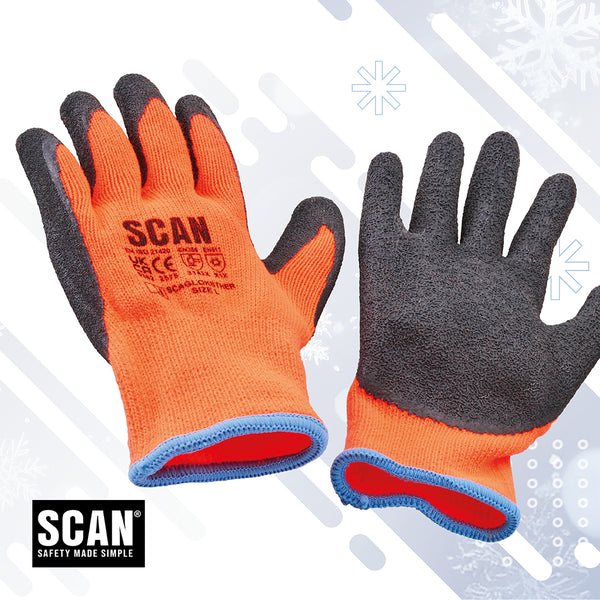 Scan Dipped Thermal Latex Gloves