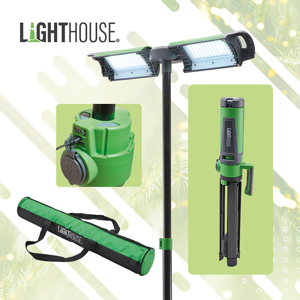 Lighthouse 10000 Lumen Rechargeable Site Light