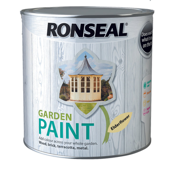 Ronseal Garden Paint 2.5L Eldferflower