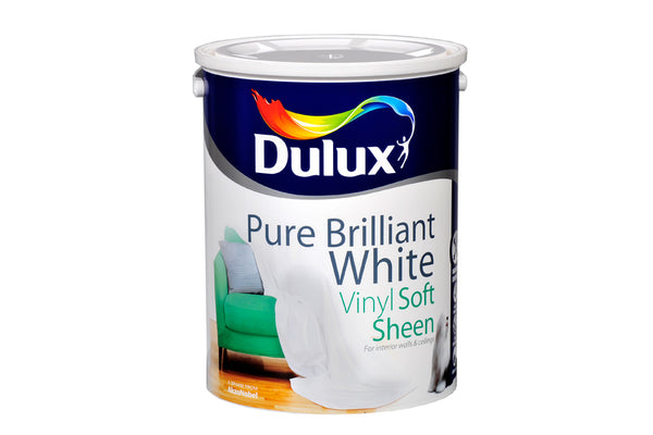Dulux Soft Sheen Pure Brilliant White  5L