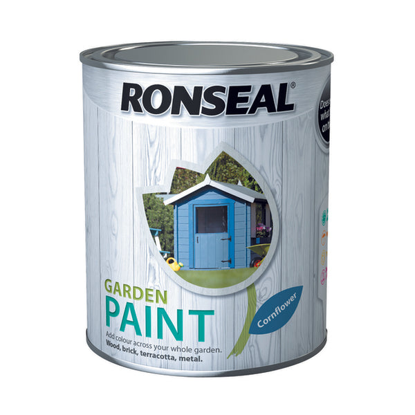 Ronseal Garden Paint 750ml Cornflower