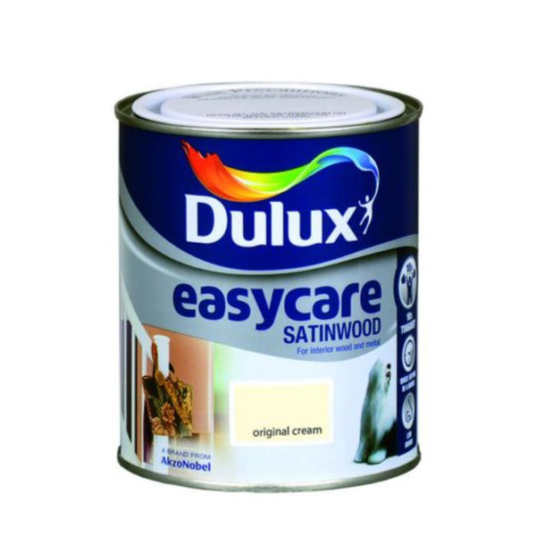 Dulux Satinwood Easycare Original Cream 750ml