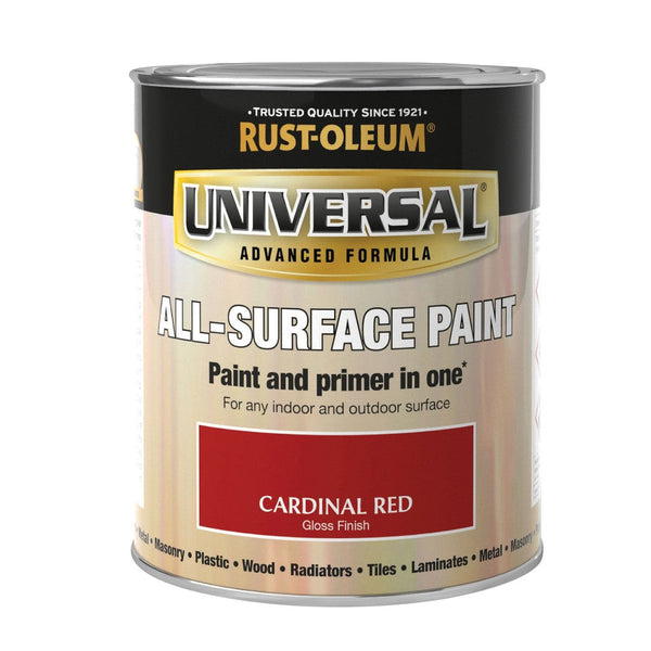 Rust-Oleum All Surface Paint Cardinal Red 750ml