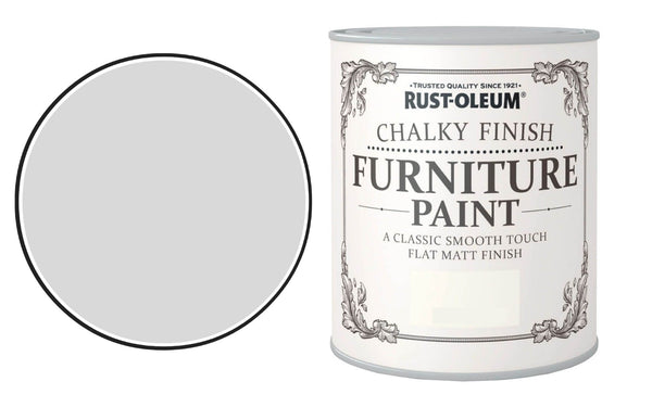 Rust-oleum Chalky Paint Winter Grey 750ml