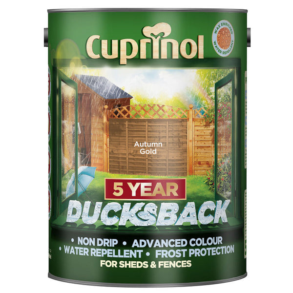 Cuprinol Ducksback Autumn Gold 5lt