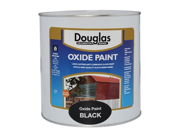 Douglas Oxide Paint Black 2.5lt