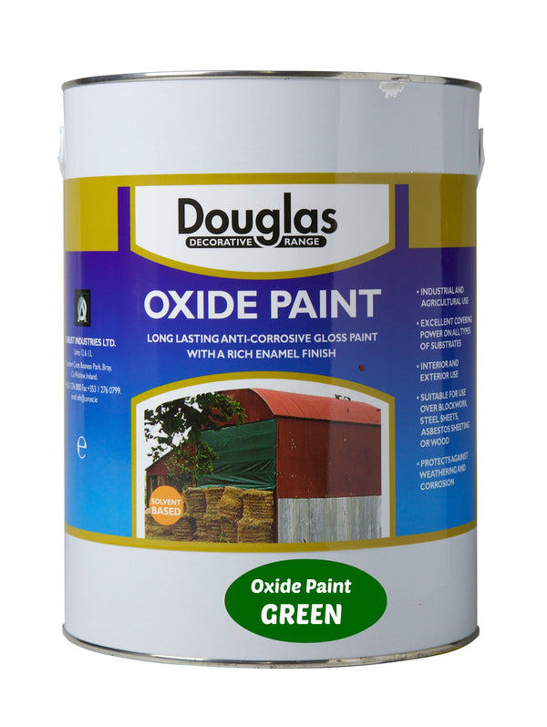Douglas Oxide Paint Green 5lt