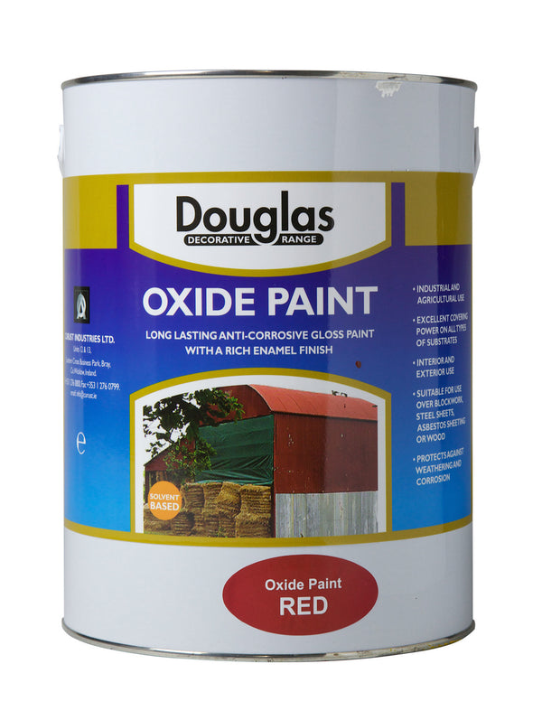 Douglas Oxide Paint Red 5lt