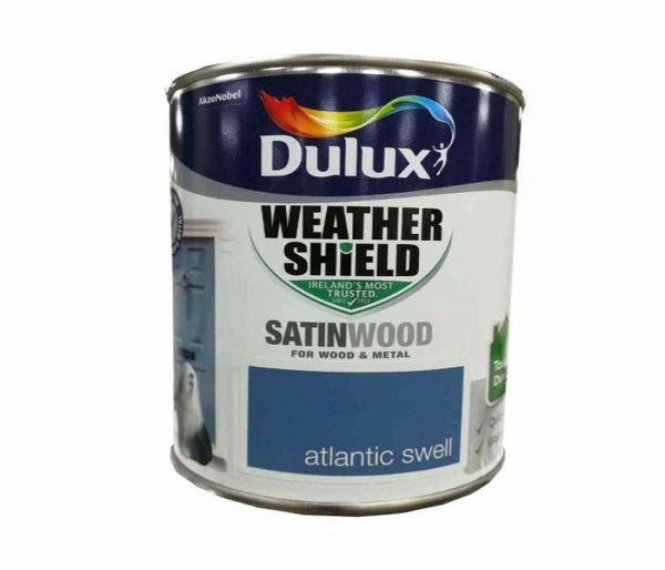 Dulux Exterior Satinwood Paint Atlantic Swell 750ml