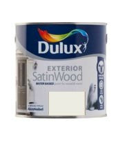 Dulux Exterior Satinwood Paint Window White 750ml
