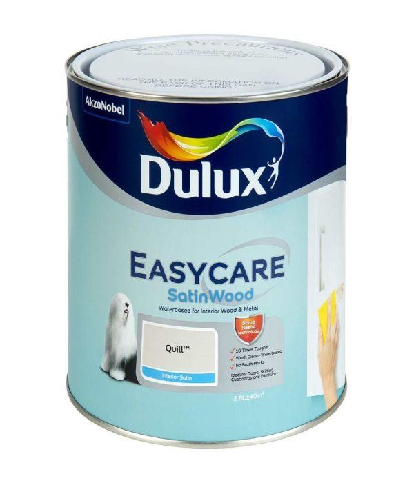 Dulux Satinwood Easycare Quill 750ml