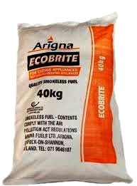 40kg Arigna Ecobrite Coal (Multibuy Available) Co. Meath – Tim Lodge  Homevalue Athboy